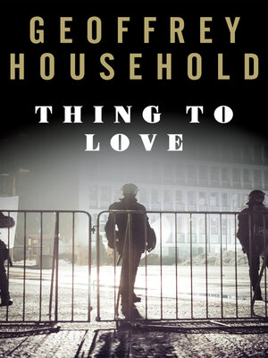 cover image of Thing to Love